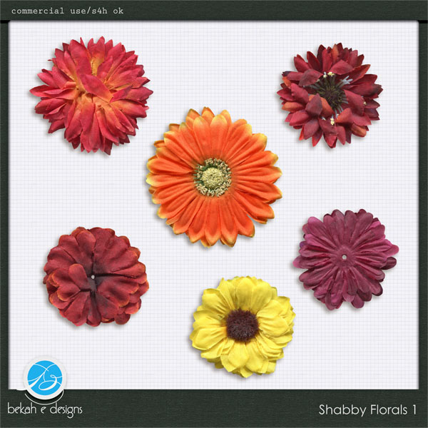 Shabby Florals 1