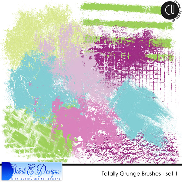 Totally Grunge Brushes - set 1