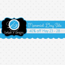 40% off sale @ Bekah E Designs