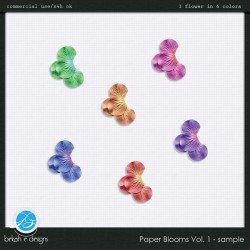 Paper Blooms Vol. 1 - Sample